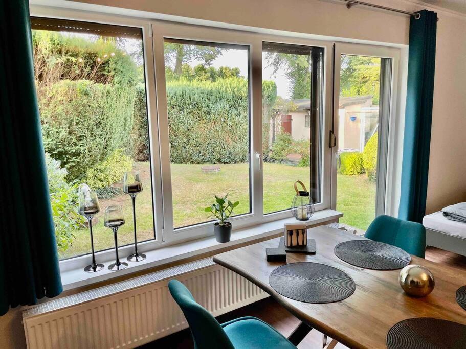 Studioappartement Mit Privatgarten In Ruhiger Wohnsiedlung Neumünster Dış mekan fotoğraf