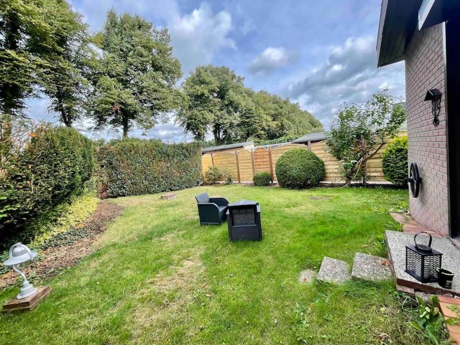Studioappartement Mit Privatgarten In Ruhiger Wohnsiedlung Neumünster Dış mekan fotoğraf